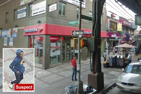 Bully throws baby crib filled with trash at woman, 90, on NYC sidewalk: video