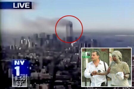 Haunting video of live Sept. 11 morning news goes from mundane to tragic in an instant