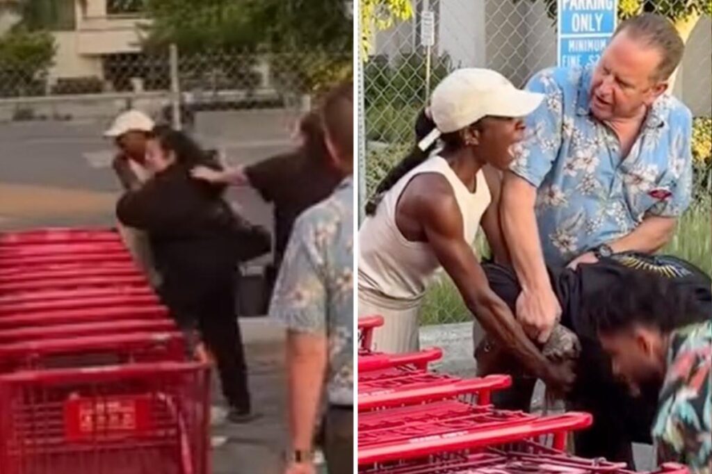 Video shows women duke it out at SoCal Trader Joe’s over kids allegedly left in car