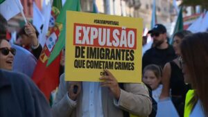 Thousands in Portugal protest against ‘uncontrolled immigration’