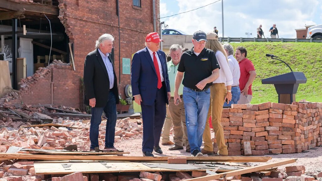 Rev. Franklin Graham and Samaritan’s Purse help those suffering from Hurricane Helene