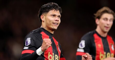 Bournemouth 3-1 Southampton: First-half goal blitz sees Cherries win south coast derby to pile misery on winless Saints