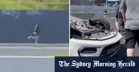 Man allegedly flees scene after crash on Melbourne’s Monash Freeway