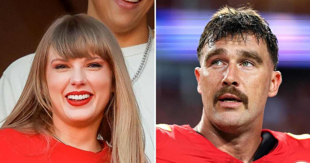 Taylor Swift and Travis Kelce Were Twinning in Their Chiefs Game Day Attire