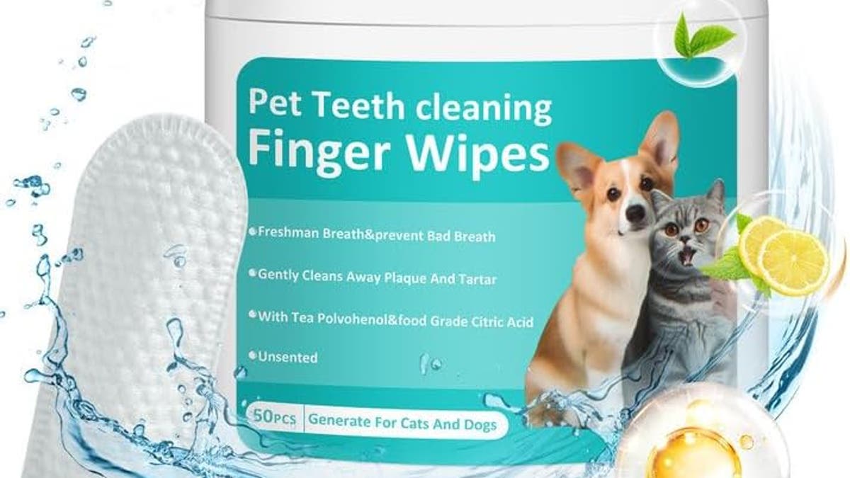 Make dental care easier with these wipes.