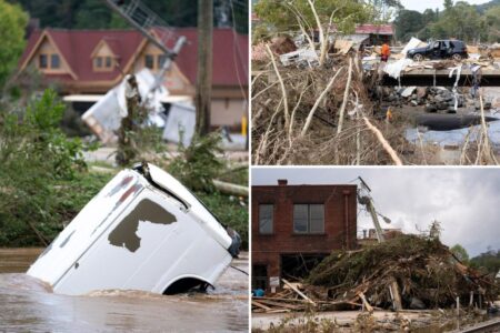 Death toll triples in Asheville area after Hurricane Helene guts North Carolina: ‘There were bodies in the trees’