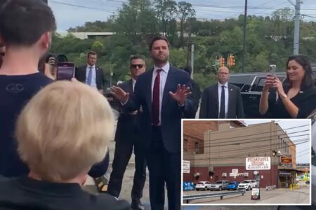 JD Vance event at Pa. restaurant spirals into chaos after manager briefly turns away pol despite dozens of supporters waiting inside