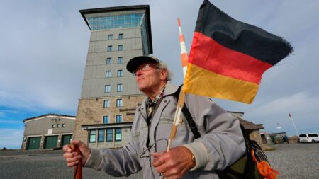 Olaf Scholz kicks off German Unity Day in a former eastern stronghold