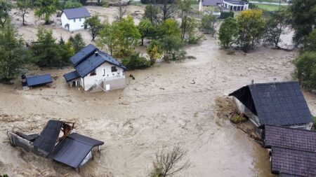 Severe flooding after heavy rainstorm in Bosnia kills 15