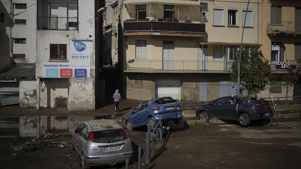 Clear-up under way after severe flooding in central France