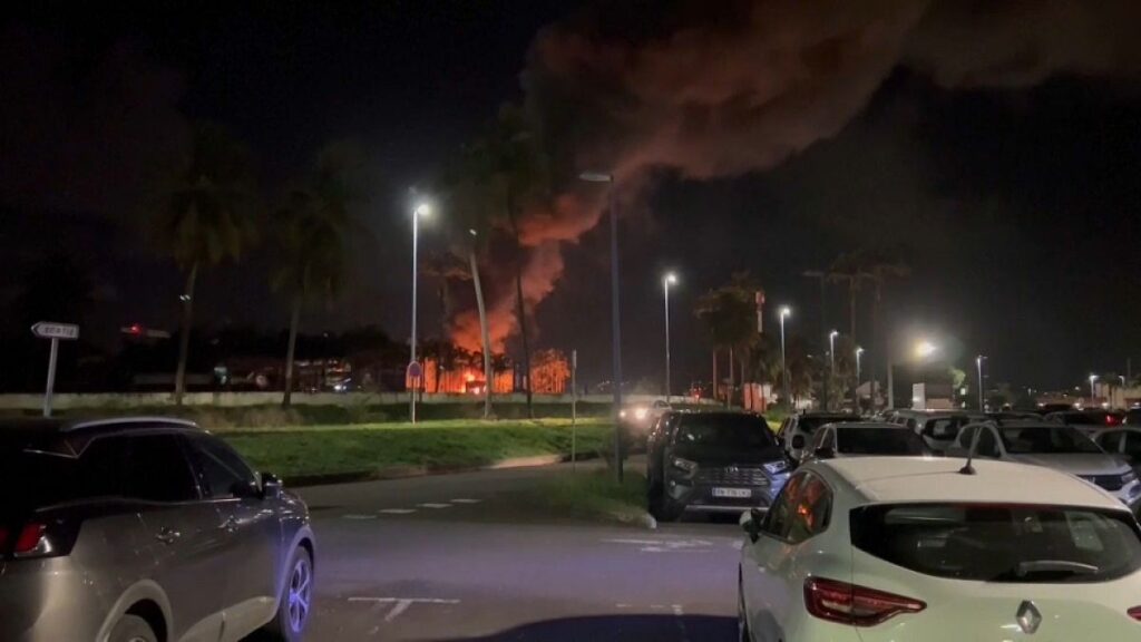 Passengers stranded as protests force Martinique airport closure