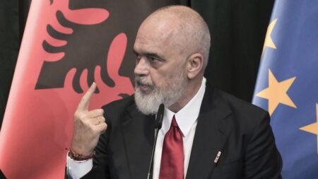 Albania opens EU membership talks amid political turmoil at home