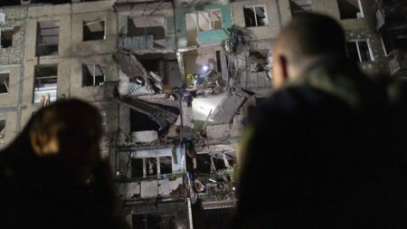 At least 12 injured from Russian shelling attack in Kharkiv