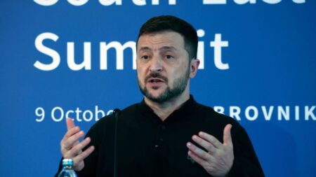 Zelenskyy says Russia’s war must end no later than 2025