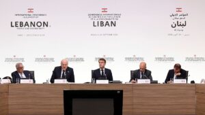 Nearly €1 billion in aid for Lebanon pledged at international summit