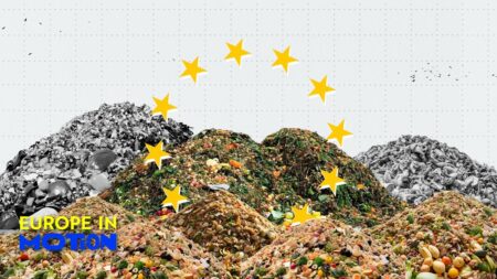 Which European country produces the most food waste?