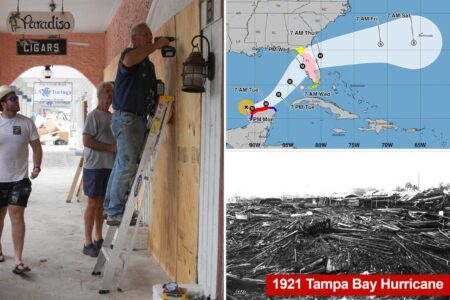 Tampa Bay hasn’t faced a direct hurricane hit since disastrous 1921 storm — and Milton is expected to be worse