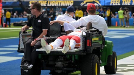 Travis Kelce says Rashee Rice’s injury felt like a ‘huge dagger’ after seeing him go down