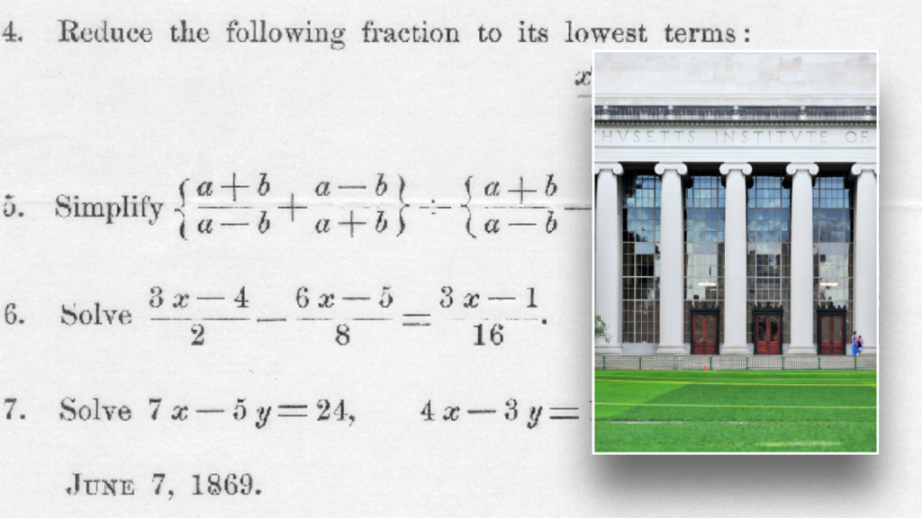 MIT entrance exam from 1869 goes viral, shocks social media users: ‘Pretty easy’