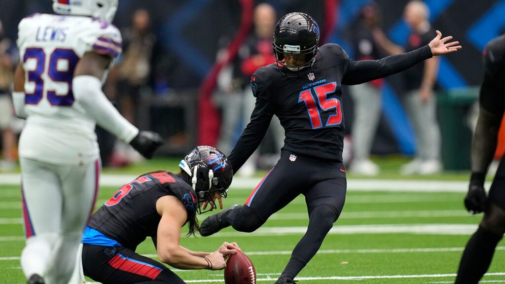 Texans’ Ka’imi Fairbairn drills 59-yard game-winning field goal to beat Bills