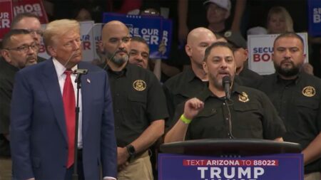 Trump receives unanimous endorsement from Border Patrol Union