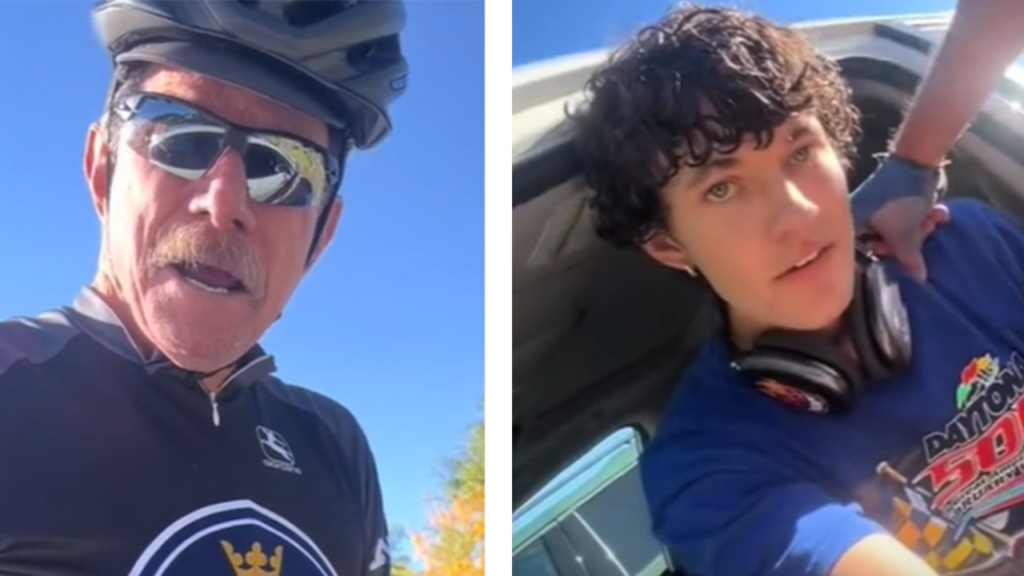 Angry cyclist who screamed at driver that he has ‘more rights’ fined after calling cops