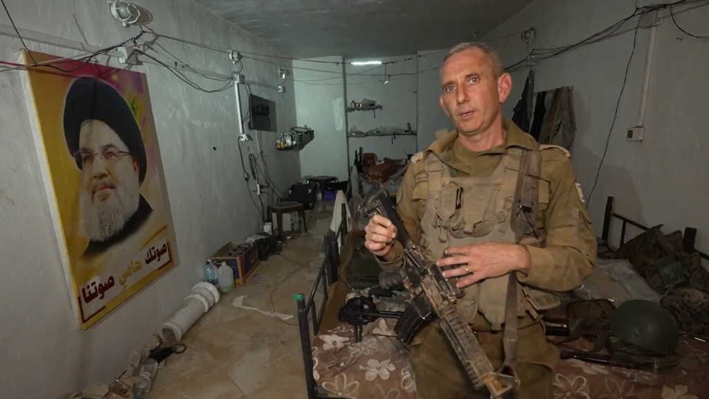 Israel reveals Hezbollah special forces terrorist ‘bunker’ located under home with weapons, motorcycles