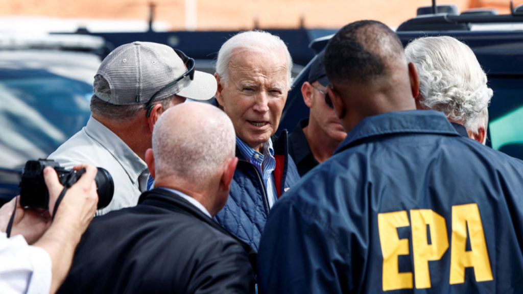 Biden responds to hurricane survivors’ fury over the ‘0’ FEMA payment and more top headlines