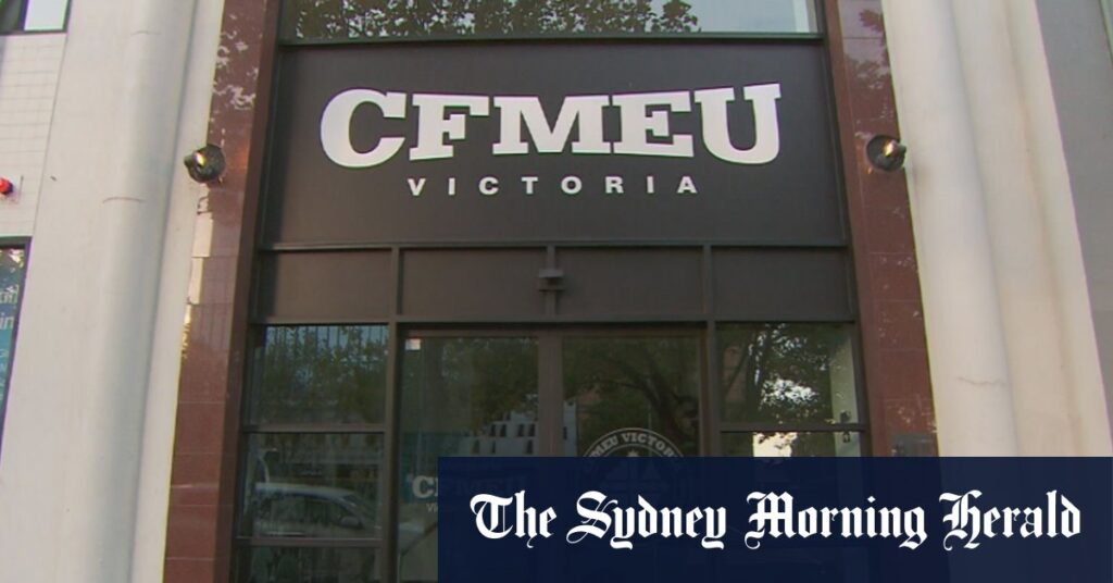 Meeting between government, industry and unions over future of CFMEU