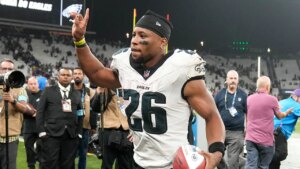 Eagles’ Saquon Barkley doubts Giants fans will direct boos at him during return to MetLife Stadium