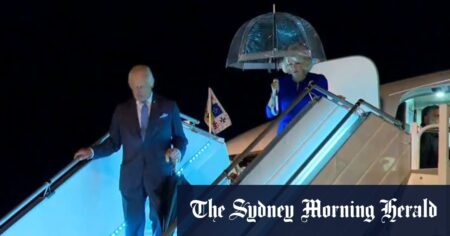 King Charles and Queen Camilla arrive in Australia