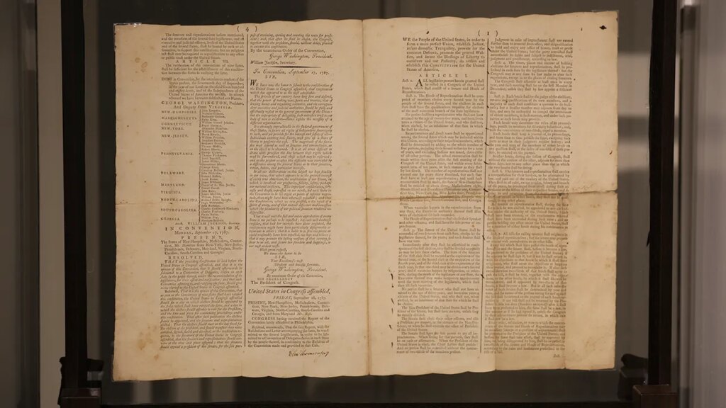 Rare copy of US Constitution collecting dust in North Carolina filing cabinet sells for M at auction