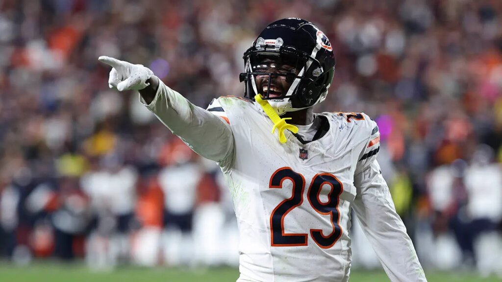 Bears’ Tyrique Stevenson taunts Commanders fans before Jayden Daniels’ miracle touchdown