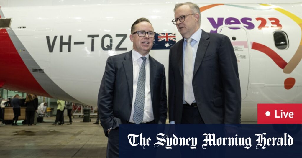 Anthony Albanese defends Alan Joyce, Qantas relationship; Israel bans UNRWA; Victoria child protection system under fire