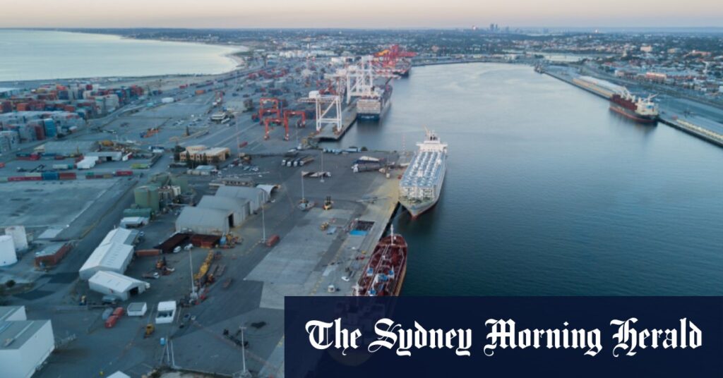 Supply chain crisis easing with China to Western Australia new freight service