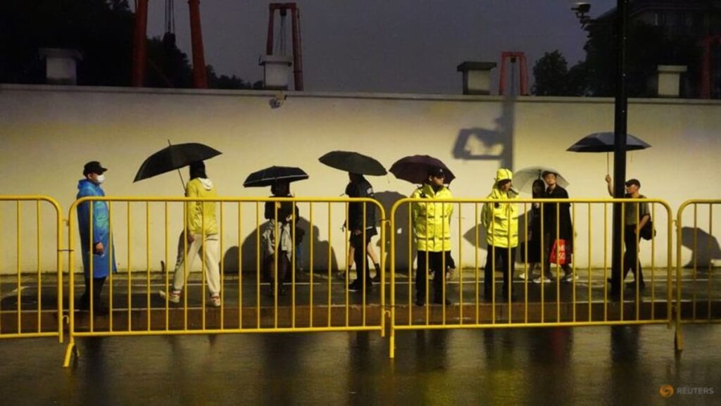 Police out in force to prevent rowdy Halloween celebrations in Shanghai