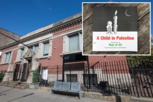 Antisemitic, anti-American political cartoon book lands on kids table at Brooklyn library