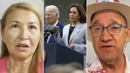 Hispanic voters rail against ‘dishonest’ Biden-Harris border record as poll shows Trump gaining in key states