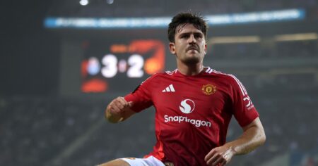 Porto 3-3 Manchester United: Harry Maguire spares Utd’s blushes after throwing away two-goal lead in UEFA Europa League