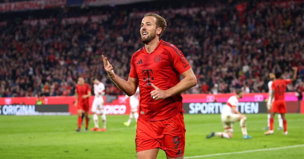 Bayern Munich 4-0 Stuttgart – Harry Kane hat-trick fires Die Roten to win in Bundesliga clash