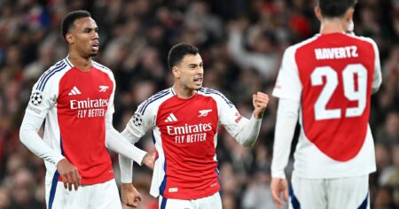 Arsenal 1-0 Shakhtar Donetsk – Hosts edge out Shakhtar to claim home victory in UEFA Champions League clash