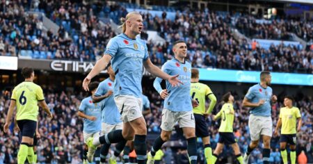 Manchester City 1-0 Southampton: Erling Haaland scores to move Cityzens top with win against struggling Saints