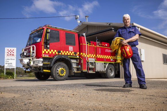 Greg Archer, Little River Fire Chief.