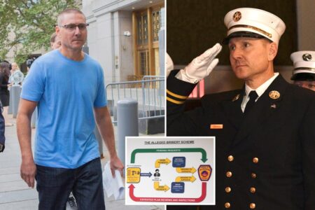 Indicted ex-FDNY fire chief expected to plead guilty in 0K bribery scheme