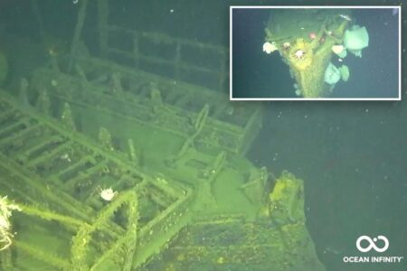 Wreck of WWII ‘Ghost Ship of the Pacific’ discovered off California in ‘exceptional’ condition