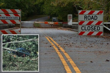 Iconic Blue Ridge Parkway closed due to damage sustained from Hurricane Helene