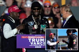 Trump touts fracking at  Pa. rally with NFL stars Antonio Brown and Le’Veon Bell