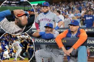 Glum Mets fans vow to root against Yankees in World Series after Dodgers end Amazins’ run; ‘We just weren’t good enough, again’