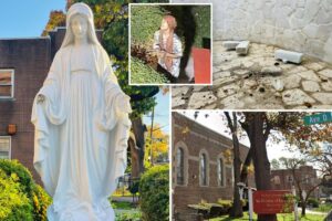 Vandal damages century-old statue at Brooklyn  Catholic church, leaving parishioners ‘shocked’