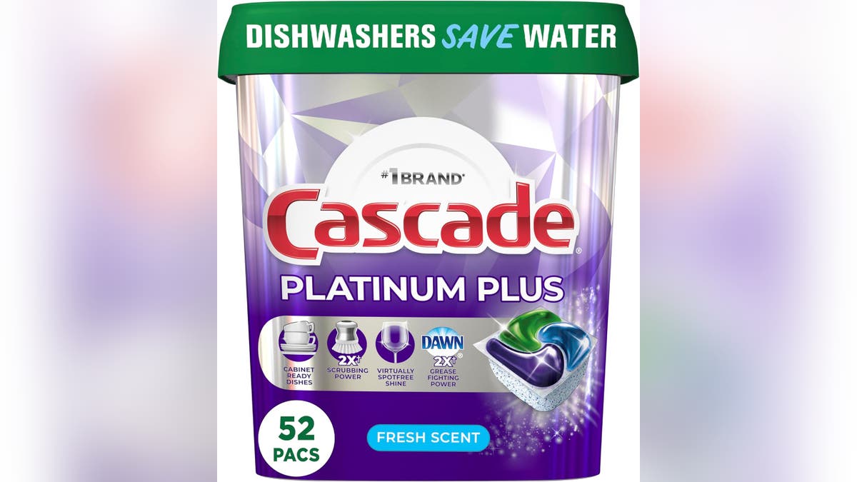 Cascade dishwasher tablets are on sale.